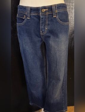 Vintage Levi Strauss Signature Stretch Capri Jeans - Size 4 - Excellent Conditio